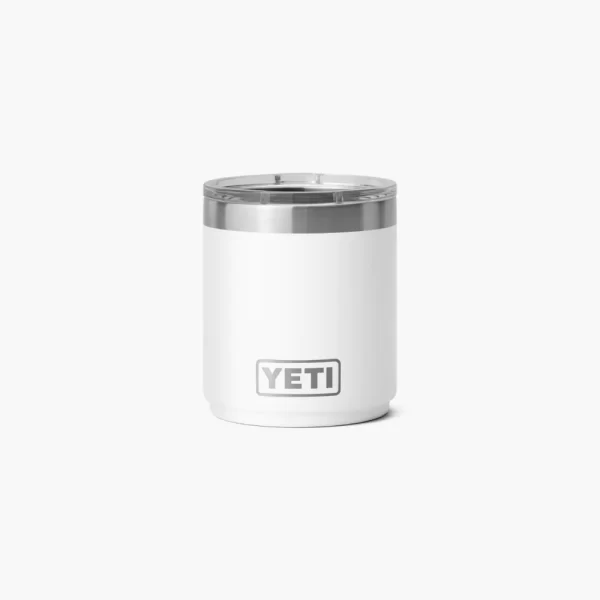 Termo YETI Rambler®Lowball Blanco 10oz con MagSlider