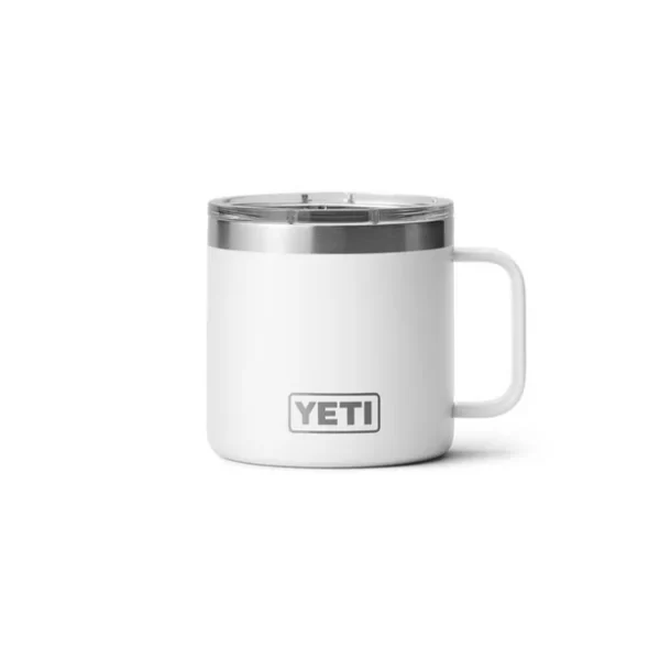 Termo YETI Rambler®Mug Blanco 14oz con MagSlider