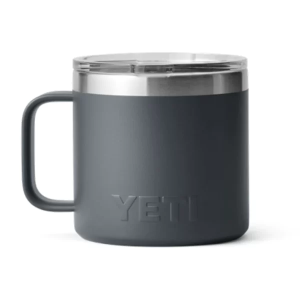 Termo YETI Rambler®Mug Gris 14oz con MagSlider